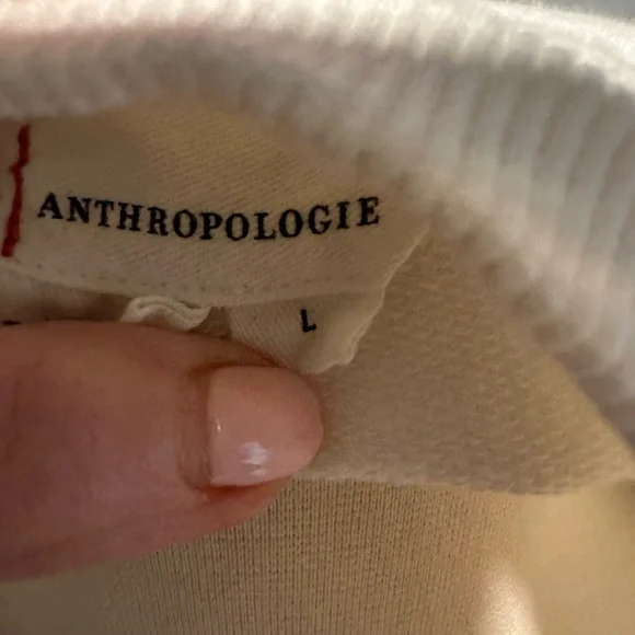 Anthropologie Embroidered Puff-Sleeve Sweatshirt - Picture 10 of 12